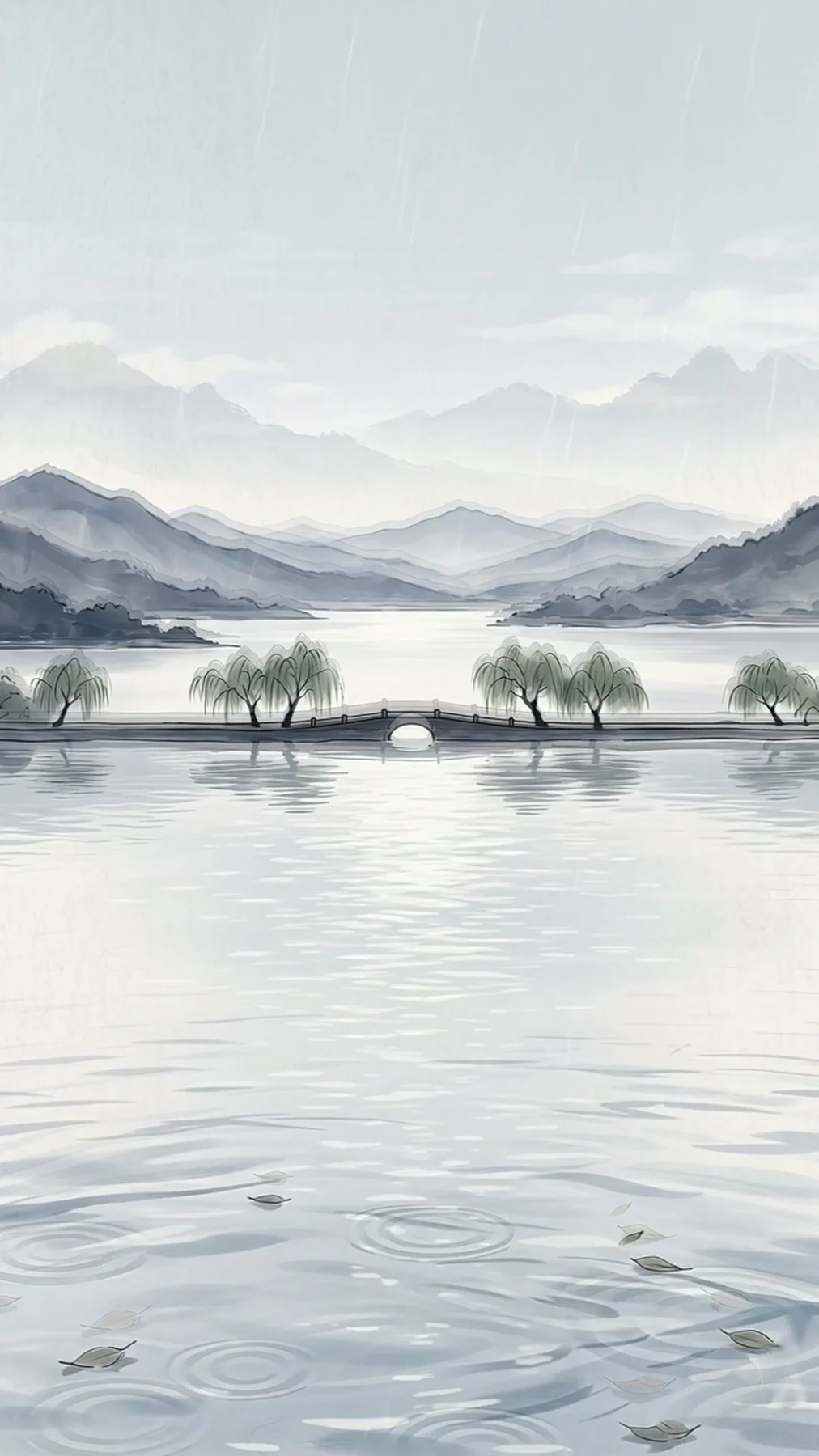 《饮湖上初晴后雨》课文配图