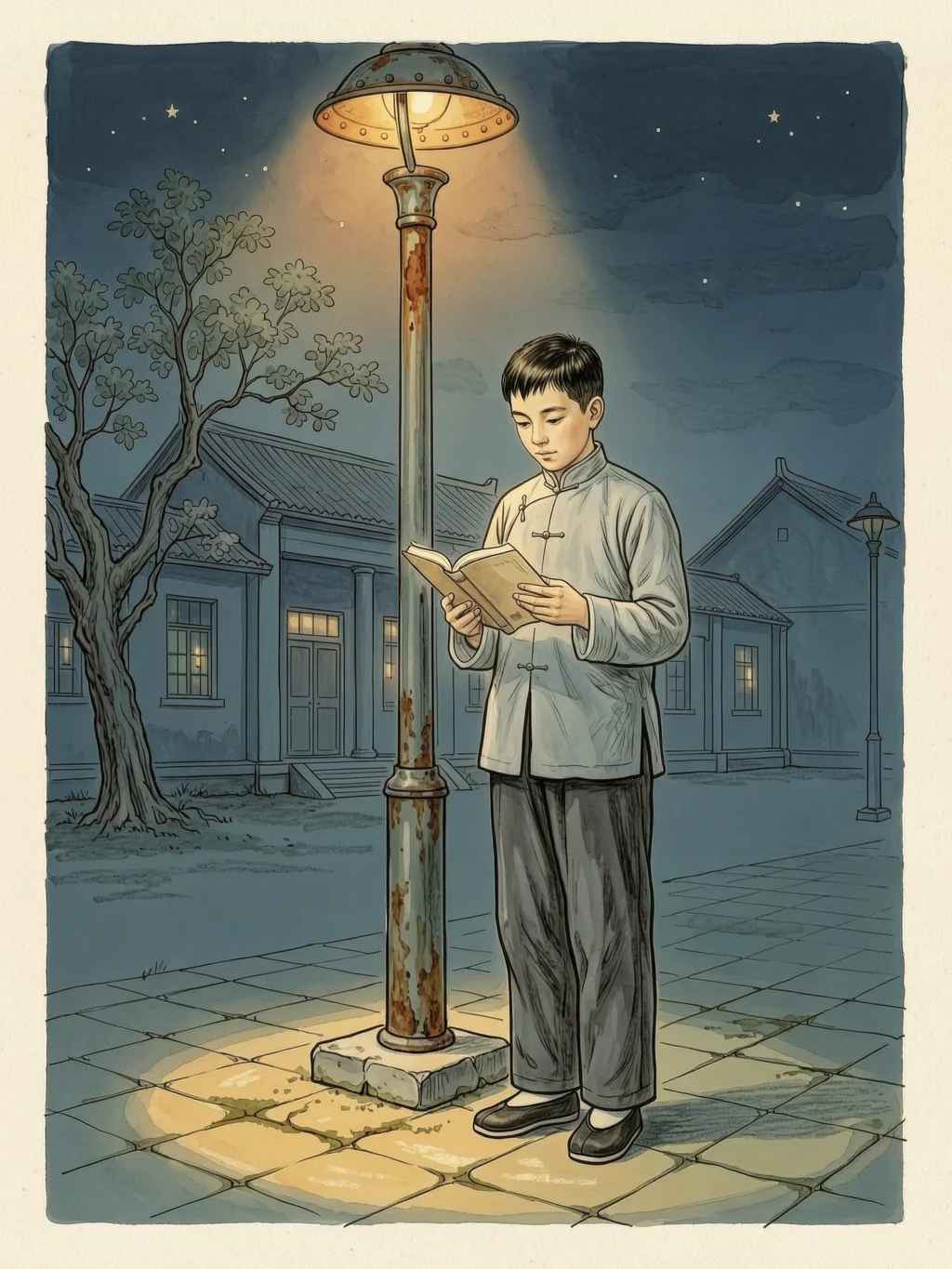 《一定要争气》课文配图